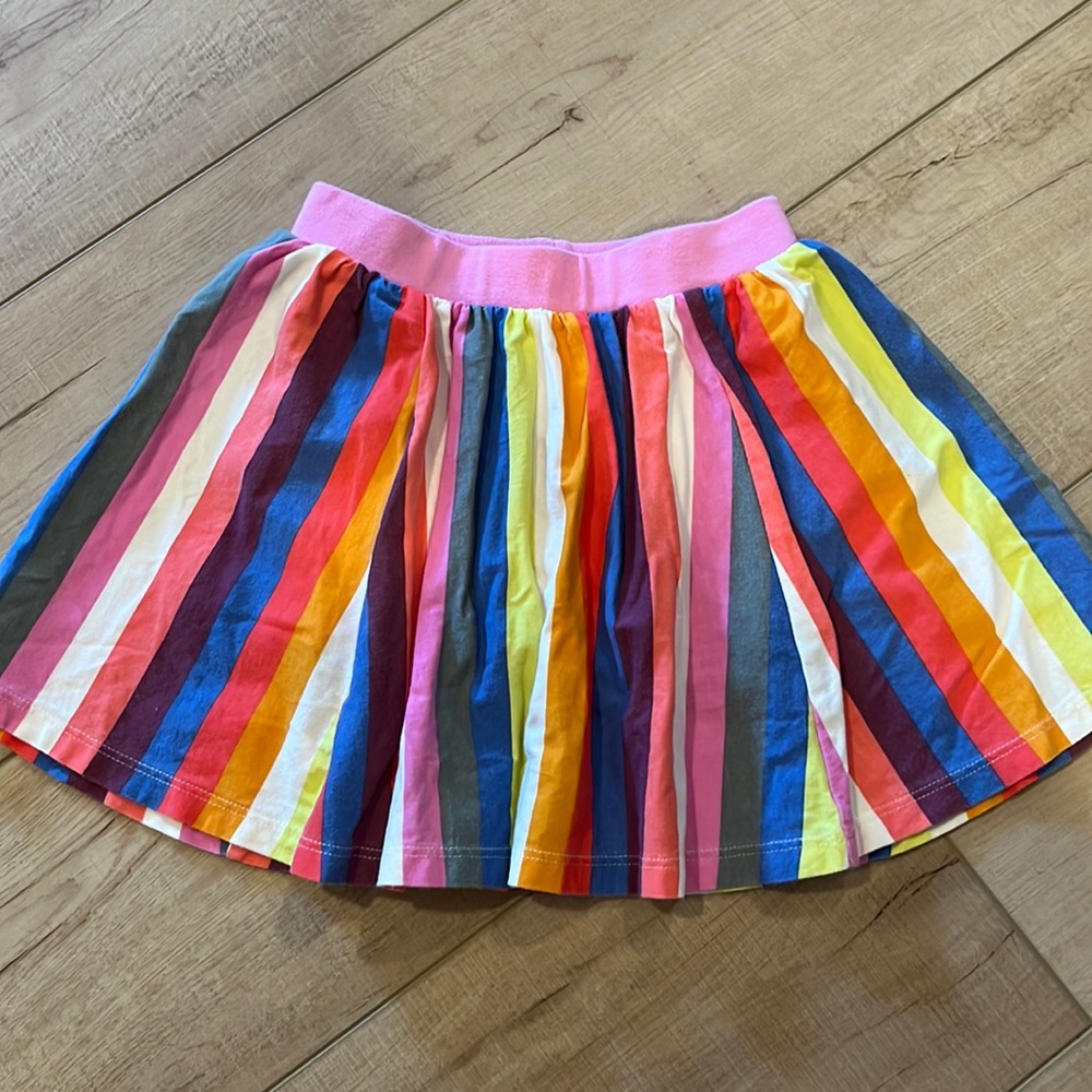 Tea Collection Rainbow Skort Size 4